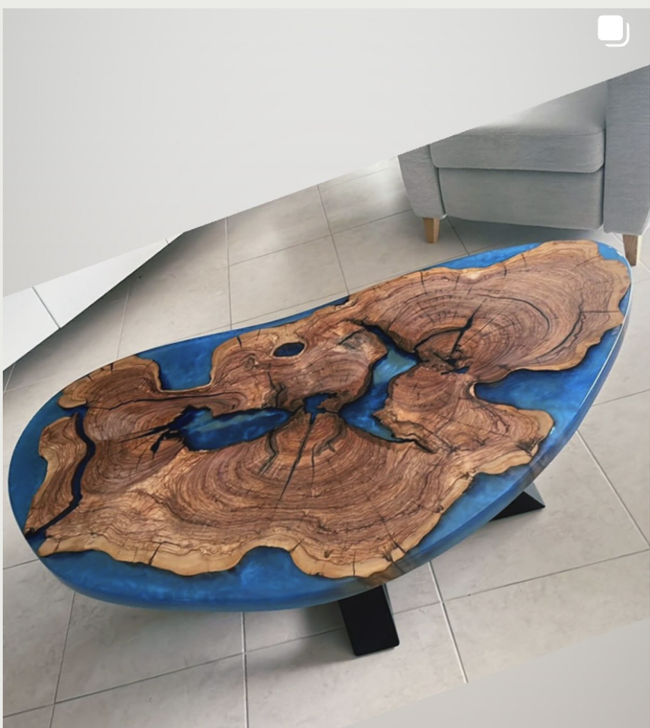 epoxy bleu
